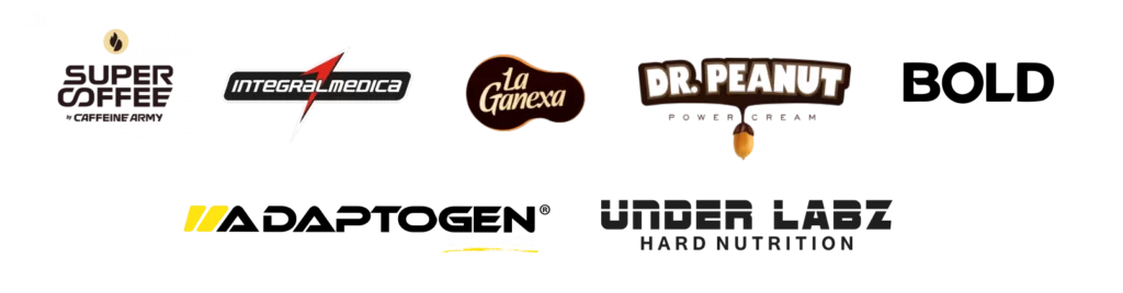 Marcas de suplementos parceiras